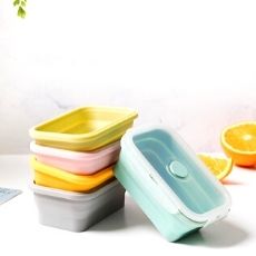 Collapsible Silicone Lunch Box