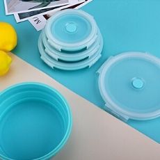 Round Silicone Benton Box 4-Piece Set