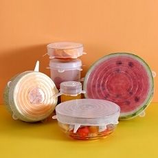 Silicone Stretch Lids Set - 6Piece