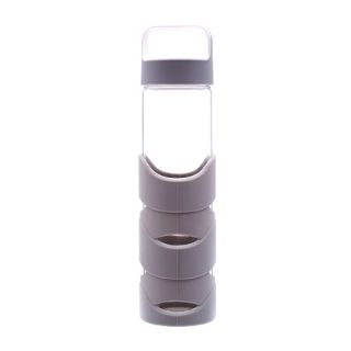 water bottle with silicone cover