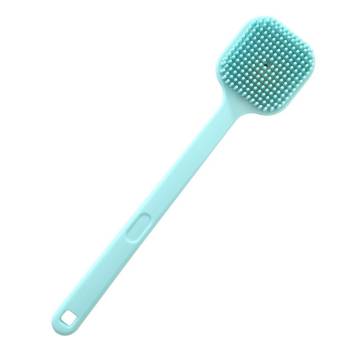 Long handle silicone bath brush (2)