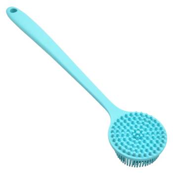 Long handle silicone bath brush (3)