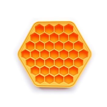 Silicone ice Cube Tray - Honeycomb grid 01
