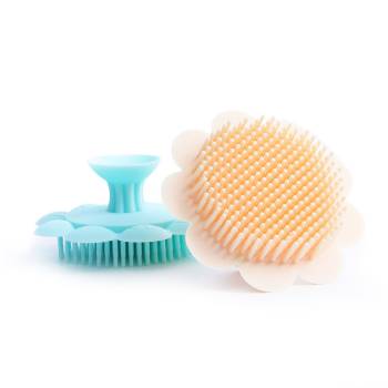 baby silicone bath brush