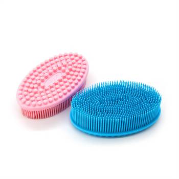 silicone bath body brush