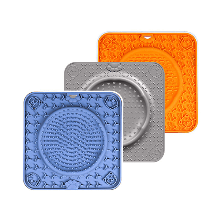 licking pad with border