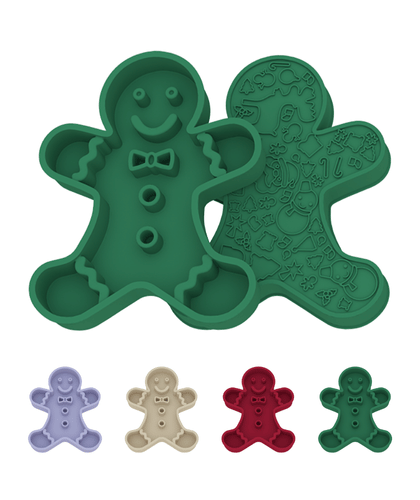 Gingerbread Man Christmas Bowl